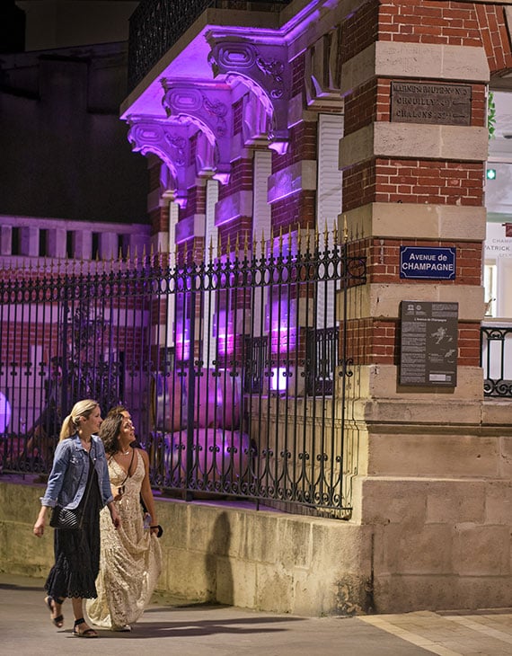 Epernay et son avenue de champagne