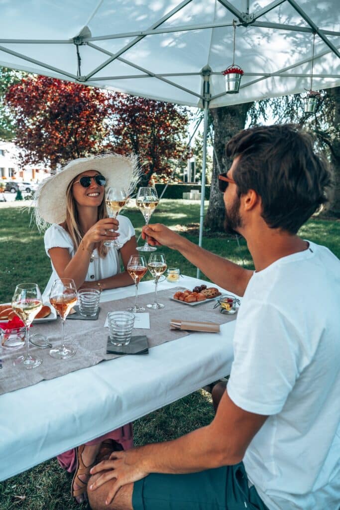 trinquer au champagne avec sa moitié(e)