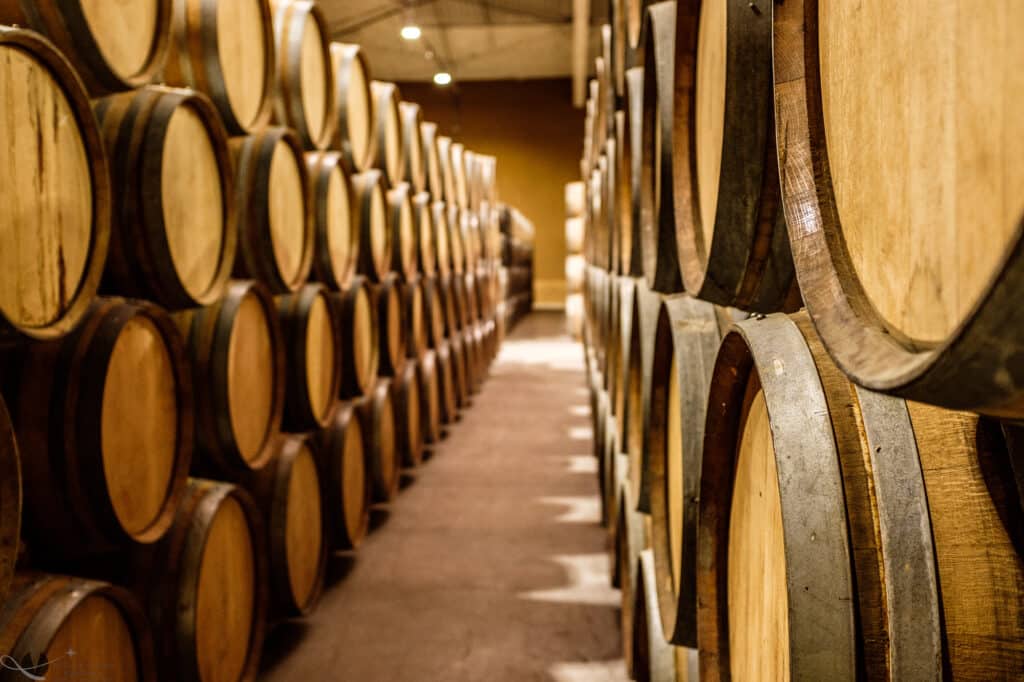 salle de tonneaux distillerie Goyard - Epernay Tourisme