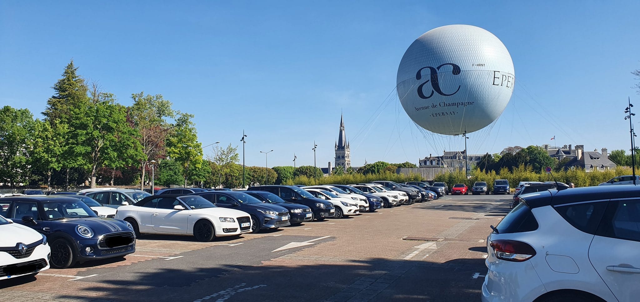 Parking Charles-de-Gaulle à Epernay