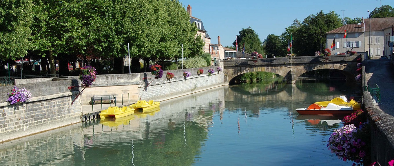 Pédalos au fil de l'Aisne